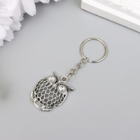 Брелок металл "Совушка на ветке" объемный ажурный 3х3х1 см Брелок металл "Совушка на ветке" объемный ажурный 3х3х1 см