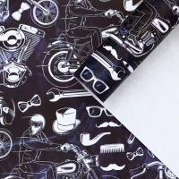 Бумага упаковочная, "Мужской стиль", односторонняя 100см х 70 см Бумага упаковочная, "Мужской стиль", односторонняя 100см х 70 см