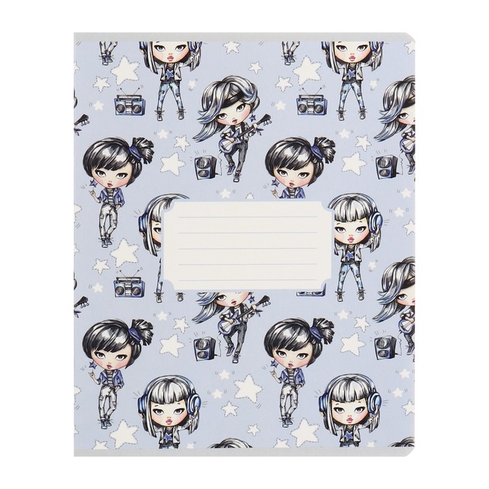 Комплект тетрадей из 10 штук, 12 листов в линию Calligrata Комплект тетрадей из 10 штук, 12 листов в линию Calligrata "На Стиле", обложка мелованный картон, ВД-лак, блок №2, белизна 75% (серые листы), 5 видов по 2 штуки