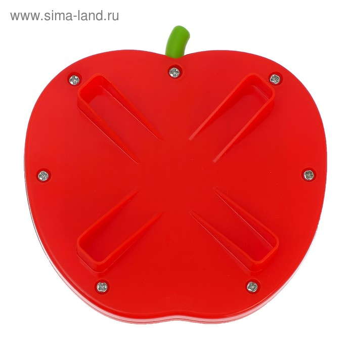 Планшет обучающий «Магнитное яблоко», маленький, 142 шарика, 5 карточек, цвет красный Планшет обучающий «Магнитное яблоко», маленький, 142 шарика, 5 карточек, цвет красный