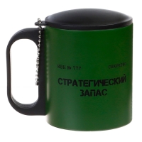 Термокружка, 180 мл, Туризм "Стратегический запас", сохраняет тепло 2 ч, 8.5 х 6.8 см