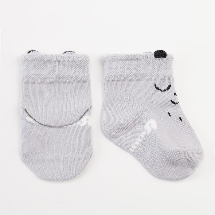 Носки Крошка Я Носки Крошка Я "Мишка", серый, 6-8 см