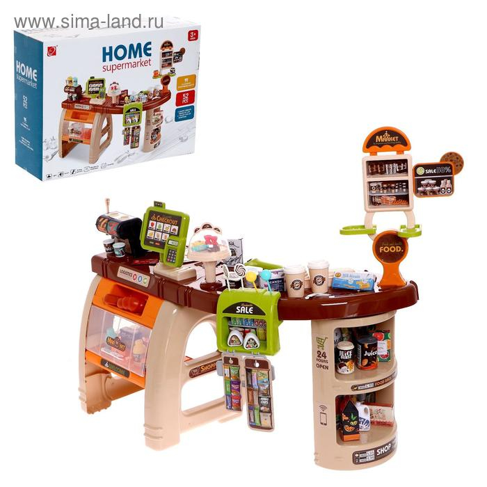 Игровой модуль «Супермаркет», 52 предмета, свет, звук Игровой модуль «Супермаркет», 52 предмета, свет, звук