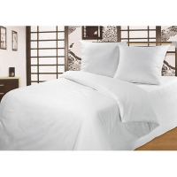 Набор наволочек Атра 70х70см 2шт, цвет белый, поплин 110г/м&sup2; 100% хлопок