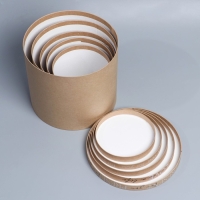 Набор коробок 5 в 1, упаковка подарочная, &laquo;Крафт&raquo;, 13 х 13,5‒19.5 х 23 см