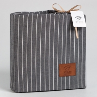 Постельное бельё Этель 1.5 сп Quiet shade 155х210 см,160х240 см,50х70-2шт, 100% жатый хлопок, 140 гр/м2 Постельное бельё Этель 1.5 сп Quiet shade 155х210 см,160х240 см,50х70-2шт, 100% жатый хлопок, 140 гр/м2