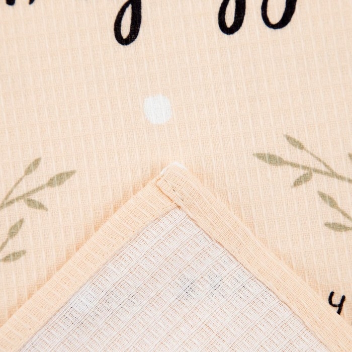 Набор кухонных полотенец Доляна &laquo;Дома не скучно&raquo; 35х60см-2шт, 100% хлопок