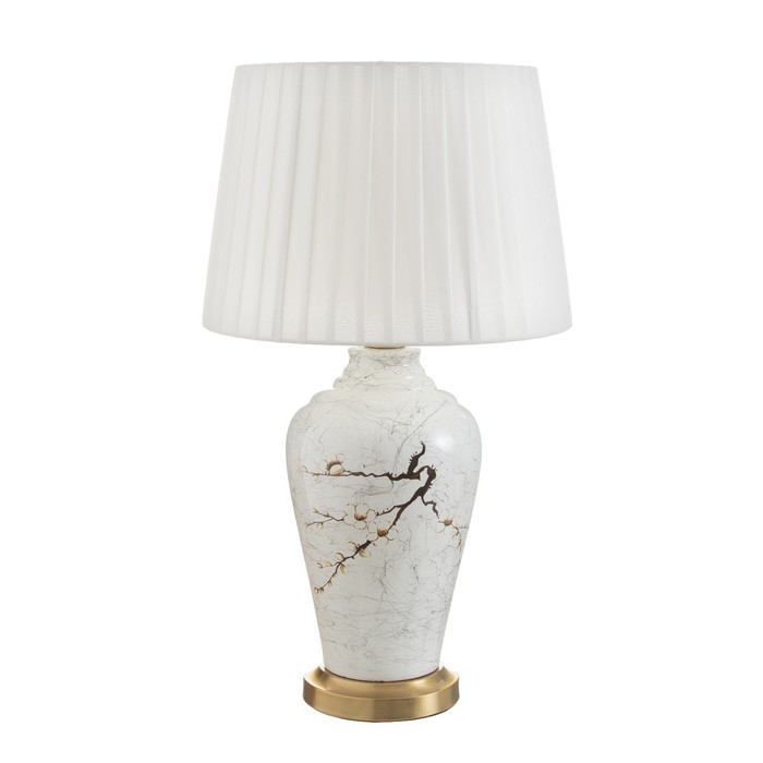 Настольная лампа "Краки" E27 40Вт белый 34х34х62 см RISALUX