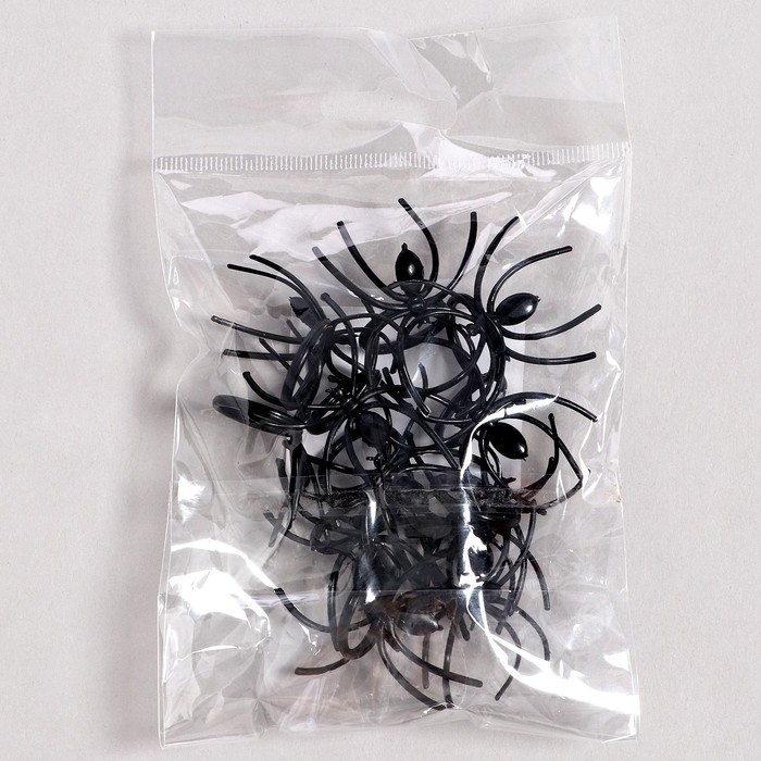 Карнавальное кольцо «Паук», набор 12 штук Карнавальное кольцо «Паук», набор 12 штук