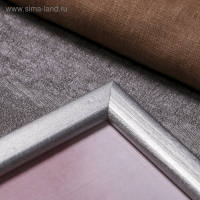 Фоторамка сосна с19 серебро 25х35 см (пластиковый экран)