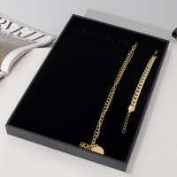 Подставка для украшений 14 крючков, 24×35×3 см, цвет чёрный Подставка для украшений 14 крючков, 24×35×3 см, цвет чёрный