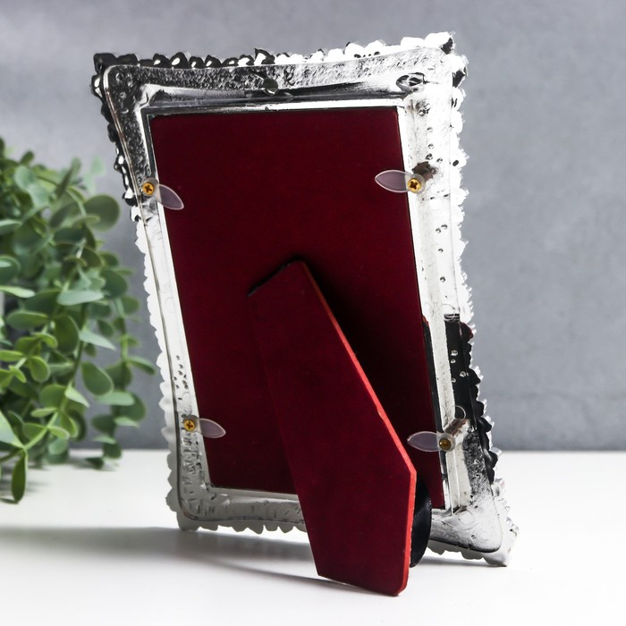 Фоторамка 10х15 см "Розы" перламутр 19,7х15х1 см