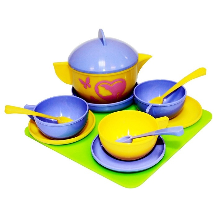 Набор посуды «Чайное трио», 12 элементов Набор посуды «Чайное трио», 12 элементов