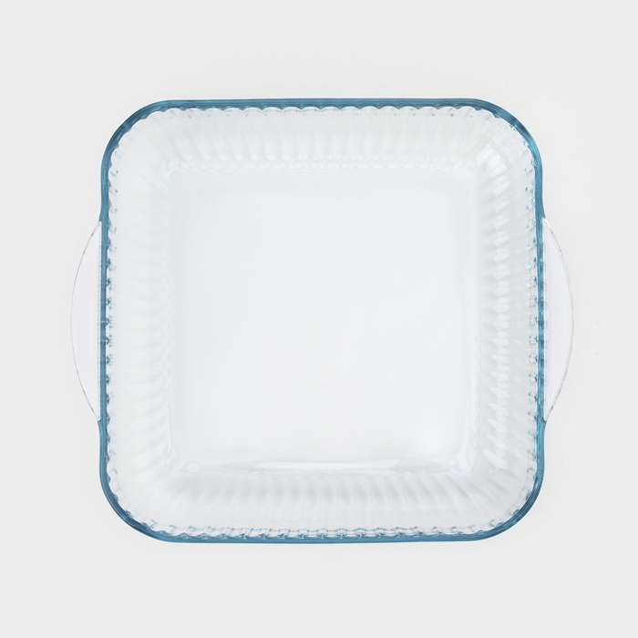 Форма стеклянная для запекания, 3,2 л, 28×28×6 см Форма стеклянная для запекания, 3,2 л, 28×28×6 см