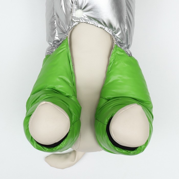 Комбинезон Комбинезон "Пушок", размер 16 (ДС 36 см, ОГ 46 см, ОШ 35 см), зелёный