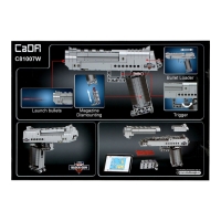 Конструктор техно &laquo;Пистолет&raquo;, 307 деталей, 5 пуль, стреляет