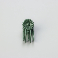 Клипса для растений &laquo;Цветы&raquo;, набор 10 шт., коричневая