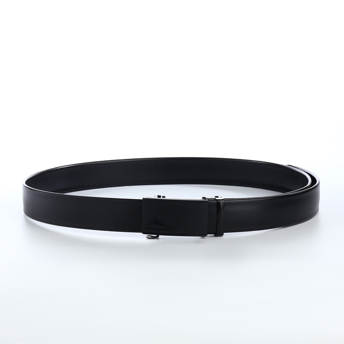 Ремень мужской, Великан, ширина 4 см, пряжка автомат, цвет чёрный Ремень мужской, Великан, ширина 4 см, пряжка автомат, цвет чёрный