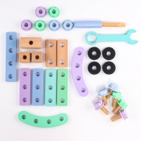 Деревянный конструктор &laquo;Маленький строитель&raquo;, 21,3 &times; 17,5 &times; 4,5 см