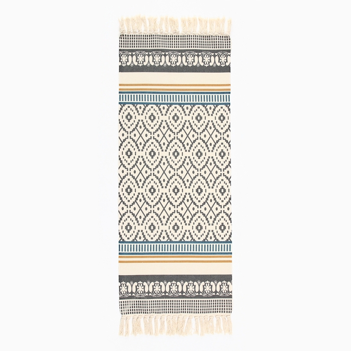Ковер Этель «Morocco», 60х150 см , 50% хл, 50% п/э Ковер Этель «Morocco», 60х150 см , 50% хл, 50% п/э