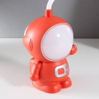 Настольная лампа "Астронавт" МИКС LED 3Вт USB АКБ 9х7х21 см RISALUX Настольная лампа "Астронавт" МИКС LED 3Вт USB АКБ 9х7х21 см RISALUX