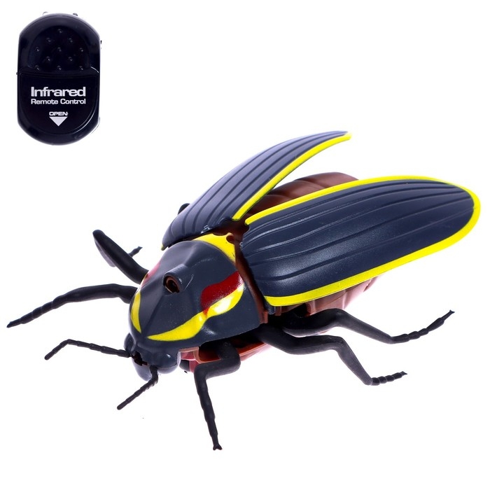 Насекомое радиоуправляемое «Светлячок», работает от батареек, свет Насекомое радиоуправляемое «Светлячок», работает от батареек, свет