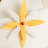 Шапка для бани "Шляпа. Лилия" Шапка для бани "Шляпа. Лилия"