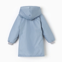 Куртка для мальчика, цвет серый, рост 116-122 Куртка для мальчика, цвет серый, рост 116-122