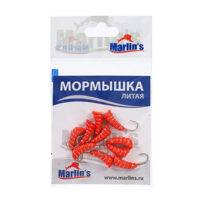 Мормышка литая Marlin's ОСА №3, 1.80 г, 10 шт Мормышка литая Marlin's ОСА №3, 1.80 г, 10 шт