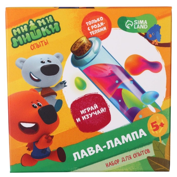Набор для опытов «Лава-лампа», Ми-Ми-Мишки Набор для опытов «Лава-лампа», Ми-Ми-Мишки