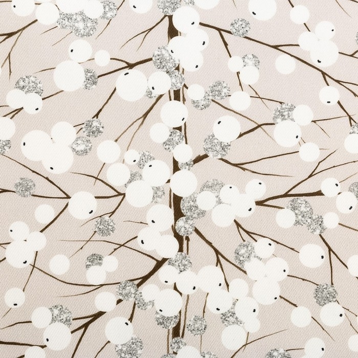 Новый год. Дорожка на стол "Этель" Гирлянда 30х70 см, 100% хл, саржа 190 гр/м2