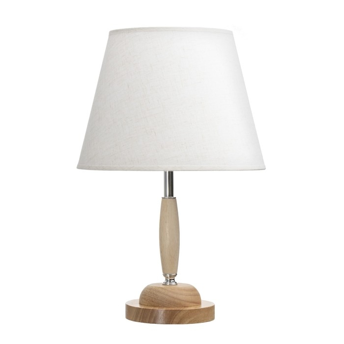 Настольная лампа "Фрутекс" E27 40Вт светлое дерево 25х25х37,5 см RISALUX