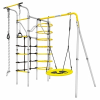 Детский спортивный комплекс уличный &laquo;Космос&raquo;, качели гнездо