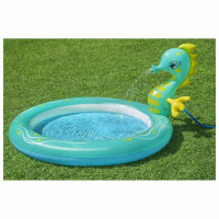 Бассейн надувной Seahorse, 188 x 160 x 86 см, с распылителем, 53114 Bestway Бассейн надувной Seahorse, 188 x 160 x 86 см, с распылителем, 53114 Bestway