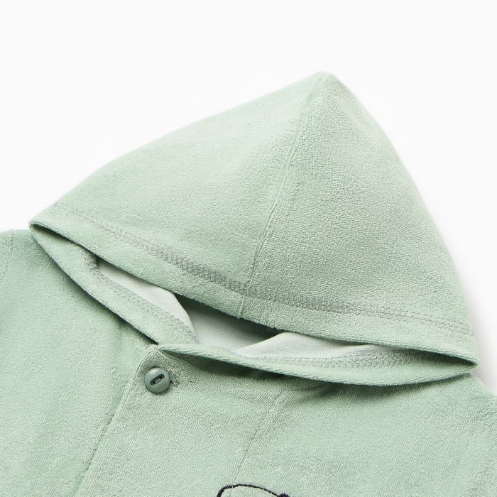 Халат для мальчика, цвет светло-зелёный, рост 98 см