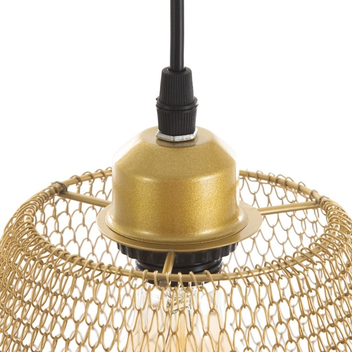 Светильник BayerLux Светильник BayerLux "Фиш" Е27 40Вт золото 20х20х16-116см