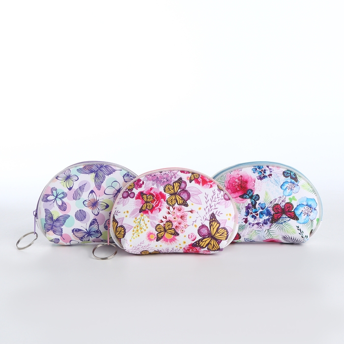 Кошелёк детский на молнии &laquo;Выбражулька&raquo;, цвет МИКС