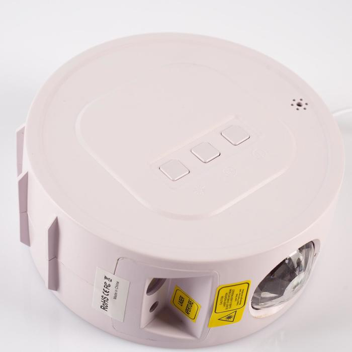 Световой прибор &laquo;Монпасье&raquo; 5 см, лазер, динамик, свечение мульти, 5 В