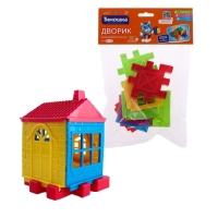 Конструктор &laquo;Дворик&raquo;, 10 деталей