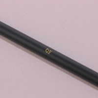 Кисть для макияжа, веерная, 16,5 (&plusmn; 1) см, цвет чёрный