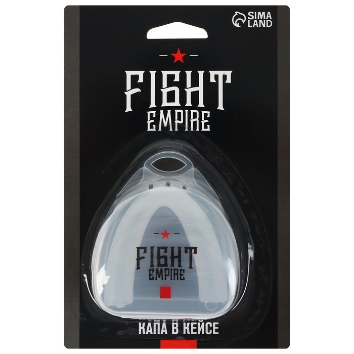 Капа боксёрская FIGHT EMPIRE, цвет МИКС
