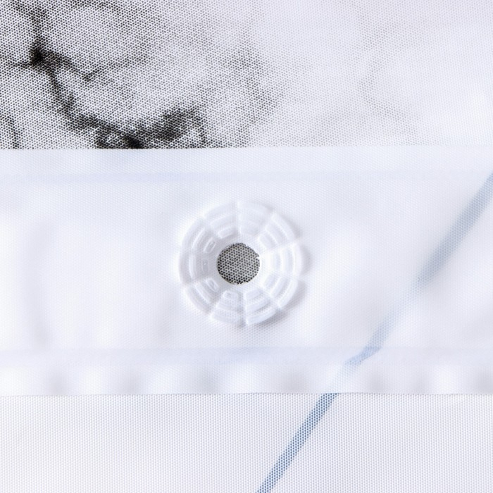 Штора для ванны Доляна &laquo;Геометрия&raquo;, 180&times;180 см, EVA