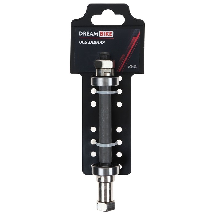 Ось задняя Dream Bike, под эксцентрик, 3/8" 145 мм, промышленный подшипник, OLD 100