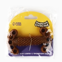 Игрушка для собак жевательная со ароматом корма &laquo;Кость с шипами&raquo;, 12.7 х 2.5 см