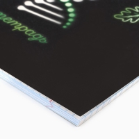 Предметная тетрадь А5, 48 л на скрепке &laquo;Неон. Биология&raquo;  Софт тач лам, 3D лак