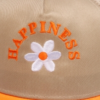 Кепка детская для девочки с сеткой Happiness, цвет бежевый, р-р 52-54, 5-7 лет