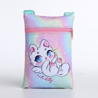 Подарочный набор для девочки &laquo;Волшебный котёнок&raquo;, сумка, ручка, блокнот