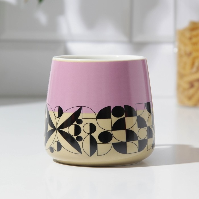 Кружка керамическая &laquo;Каждый новый день&raquo;, 350 мл, цвет бежевый