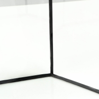 Аквариум "Восьмигранный" с крышкой, 70 литров, 40 х 40 х 60/66 см, чёрный Аквариум "Восьмигранный" с крышкой, 70 литров, 40 х 40 х 60/66 см, чёрный