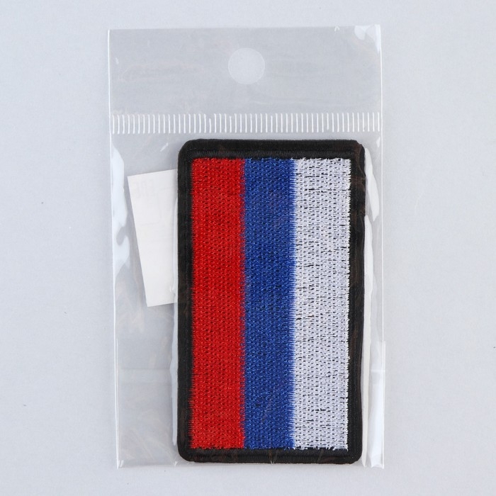 Термонаклейка на одежду &laquo;Флаг&raquo;, 7 х 4 см